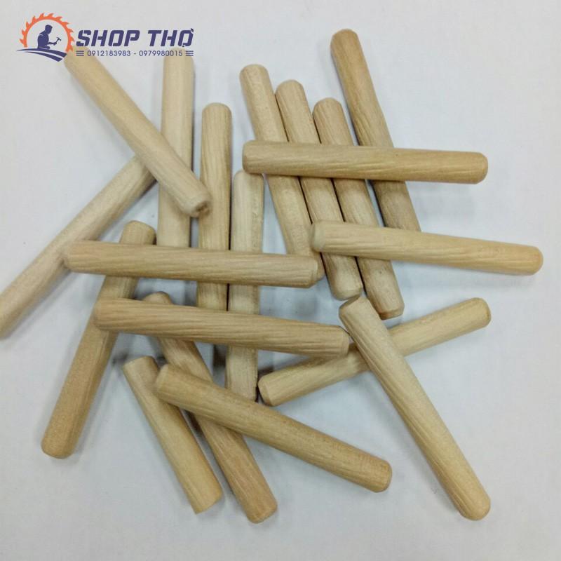 Chốt gỗ phi 8 dài 6cm - bán theo kg (0.5kg)