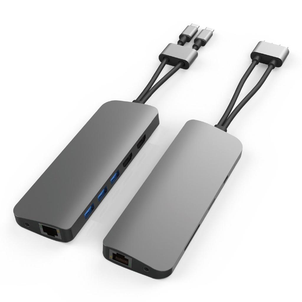 Cổng Chuyển Hyperdrive Viber 10-IN-2 USB-C HUB HD392 Hàng Chính Hãng