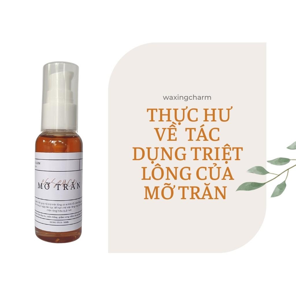 50ml Mỡ Trăn Nguyên Chất Giúp Tẩy Lông Triệt Lông