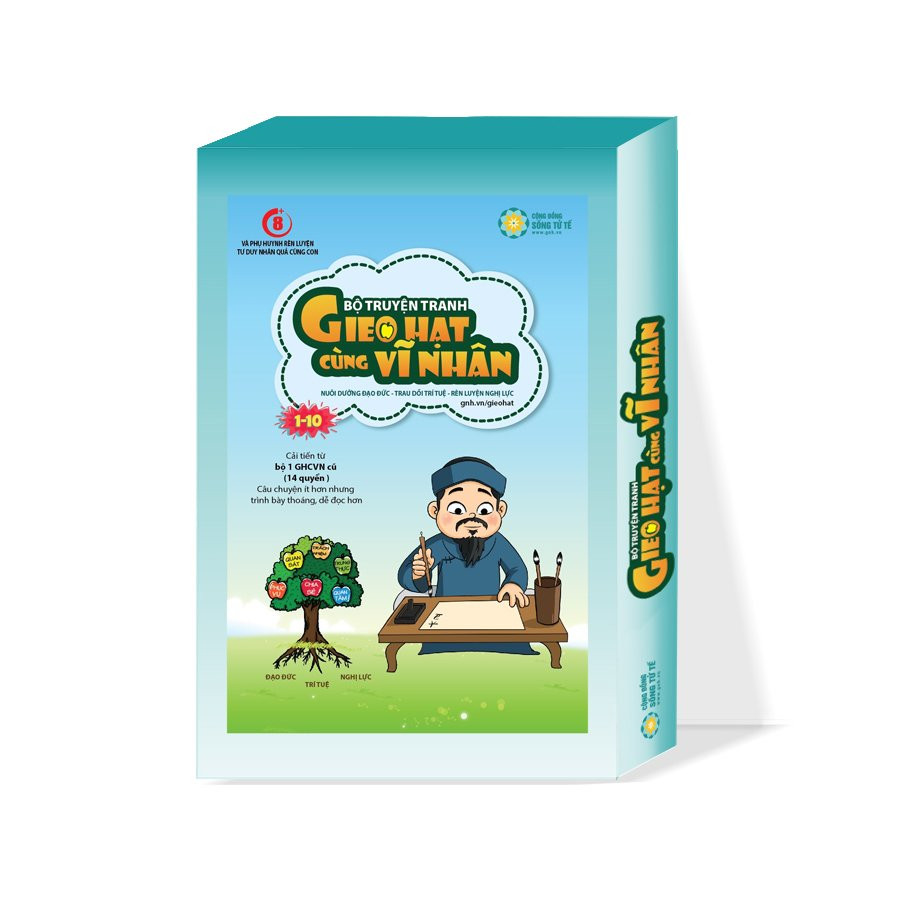 Bộ Truyện Tranh Gieo Hạt Cùng Vĩ Nhân