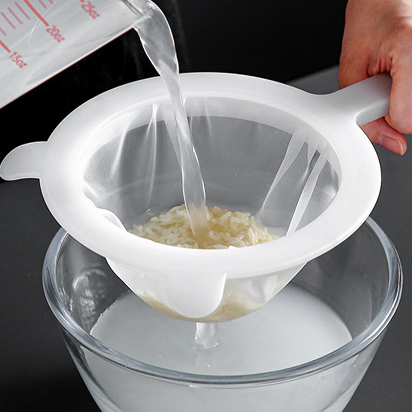 Reusable Food Strainers Mesh Sieve Filter for Tea Yogurt Soy Milk