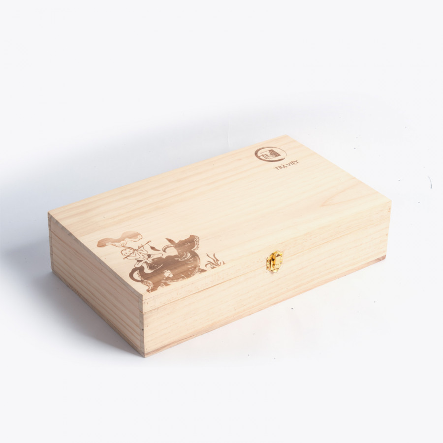 Hộp trà Tứ Quý – Ô Long – Cổ Thụ – Nõn Tôm – Tuyết