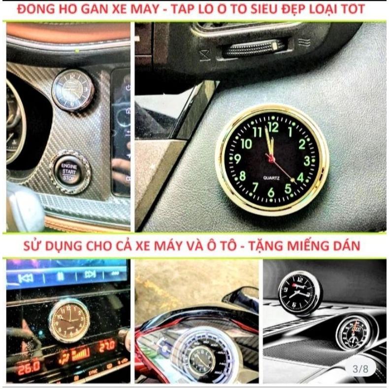 SIÊU ĐẸP VỚI 1 ĐỘNG HỒ SO BÁO GIỜ GẮN XE MÁY XE ÔTÔ HÀNG CHẤT LƯỢNG TỐT LOẠI 1