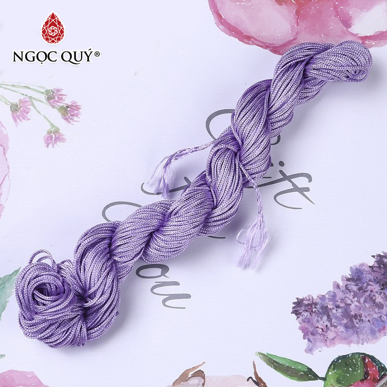 Bó dây vải dù thắt vòng tay handmade loại 1,5mm bó 10m - Ngọc Quý