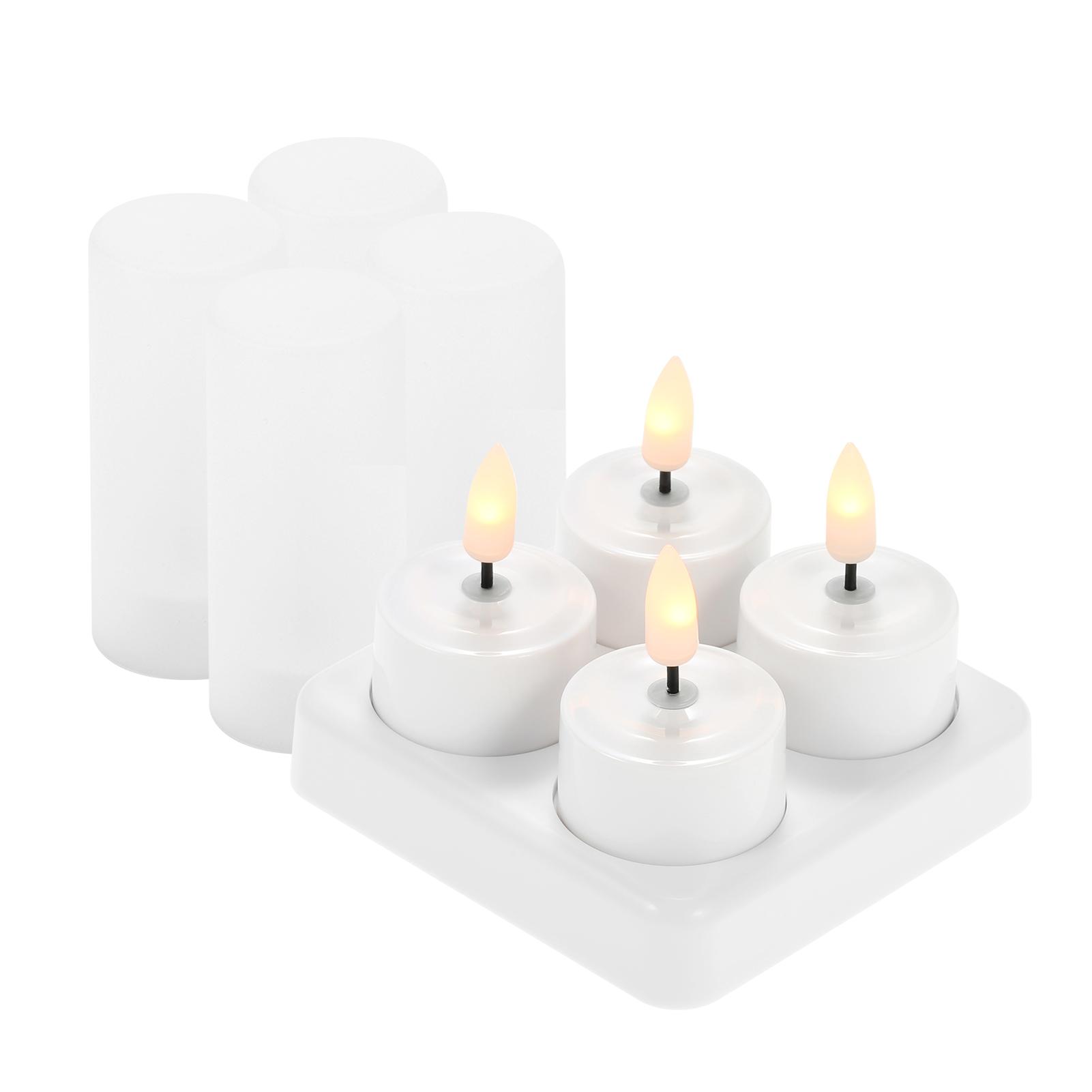 Set nến điện trang trí có phích cắm sạc