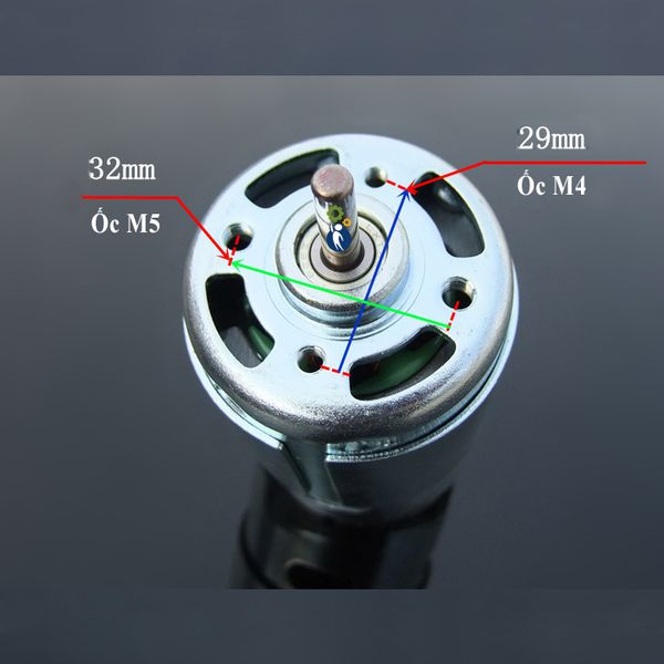 Motor 895 12-24V Tốc Độ 10.000-20.000rpm
