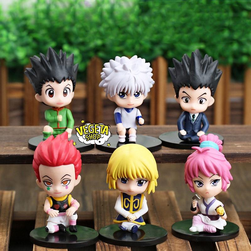 Mô hình Hunter X Hunter - Thợ săn HXH - Gon Killua Kurapika Chrollo Lucifer Hisoka Ging Freecss Machi Komacine - 9~11cm