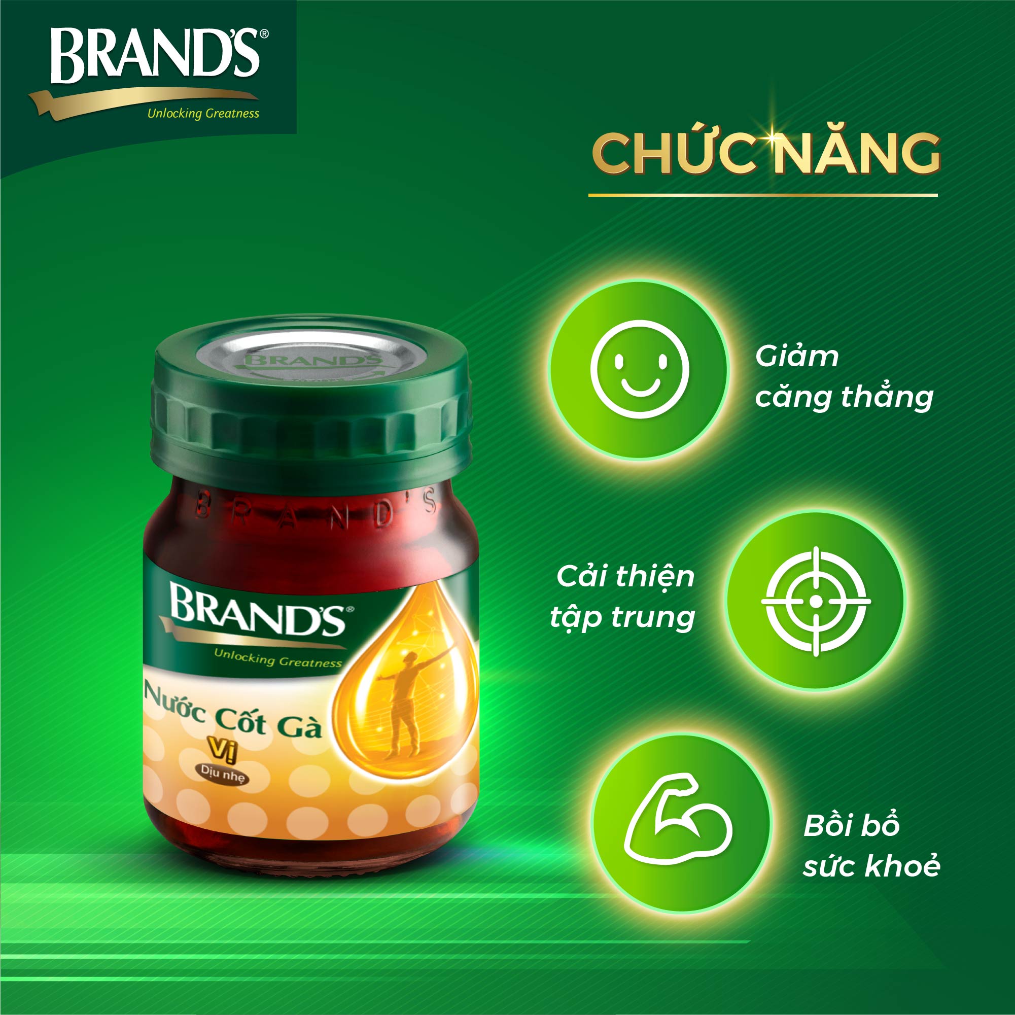 Nước cốt gà BRAND'S Vị Dịu Nhẹ