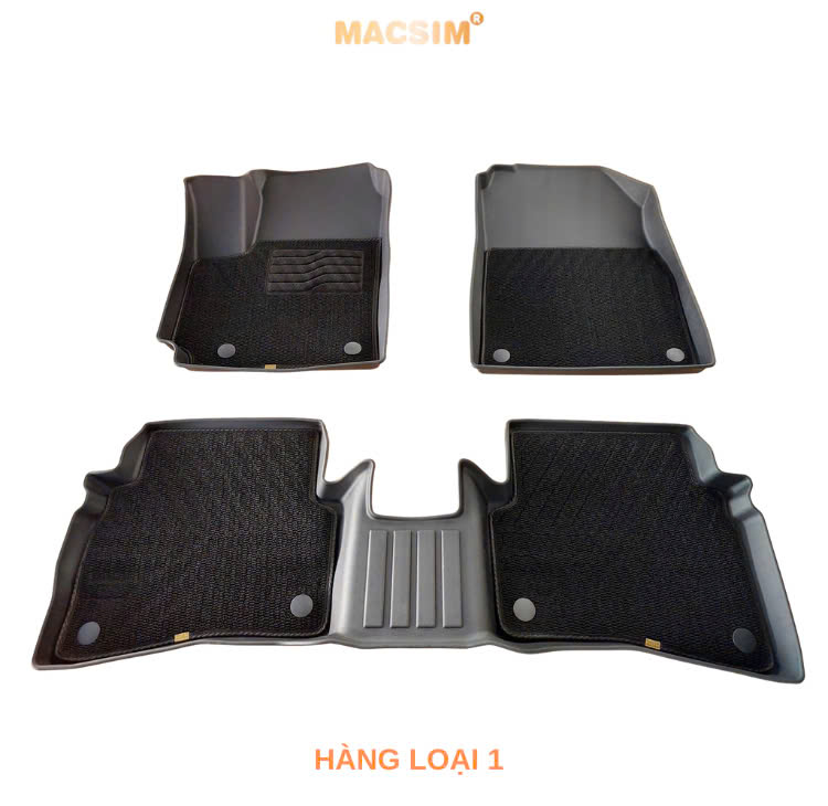 Thảm lót sàn ô tô 2 lớp cao cấp dành cho xe Kia Sonet (sd3) nhãn hiệu Macsim - ( Giảm giá nhưng chất lượng không giảm)
