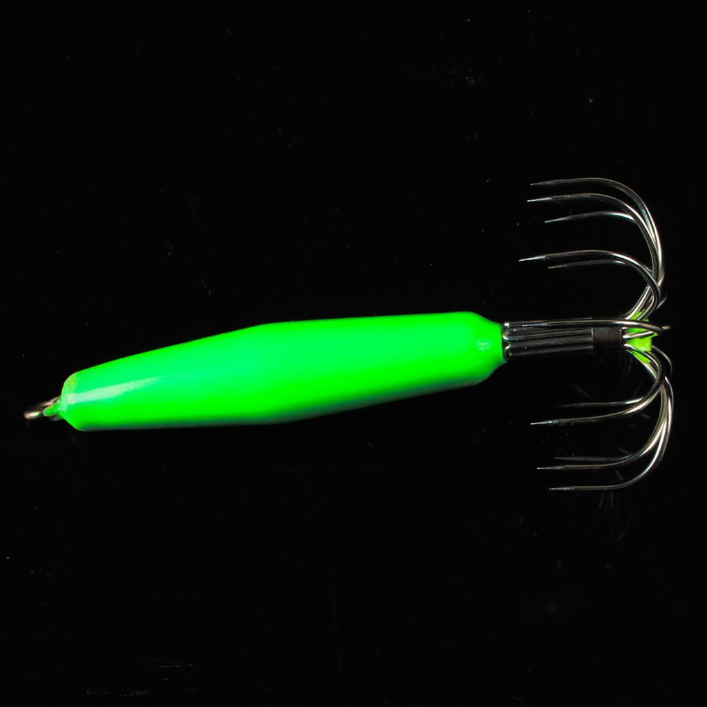 4Pcs Prawn Fishing Squid Jigs Hooks Freshwater Saltwater Baits