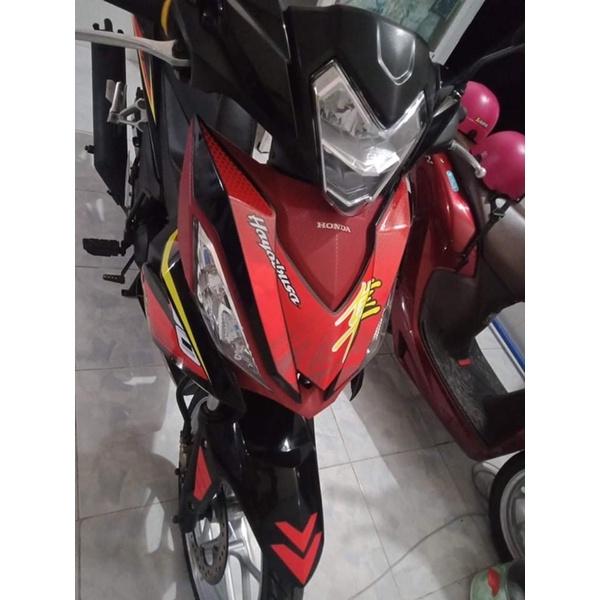Tem xe winner hayabusa đỏ đen