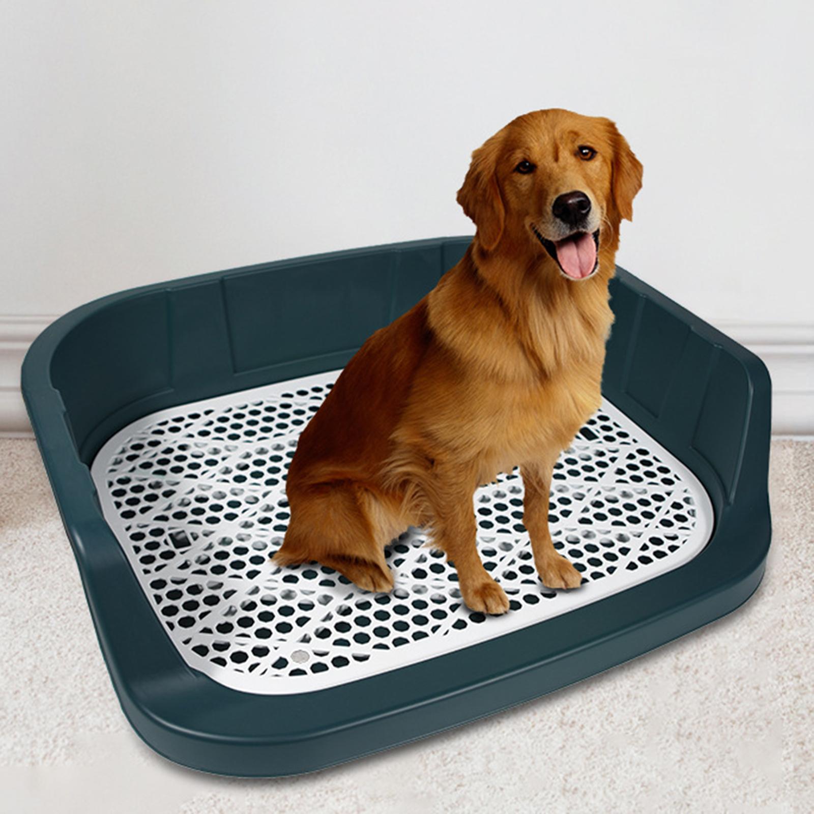 Pet Litter Tray Cat Potty Toilet Small Animals Litter Dog Pan Litter Box