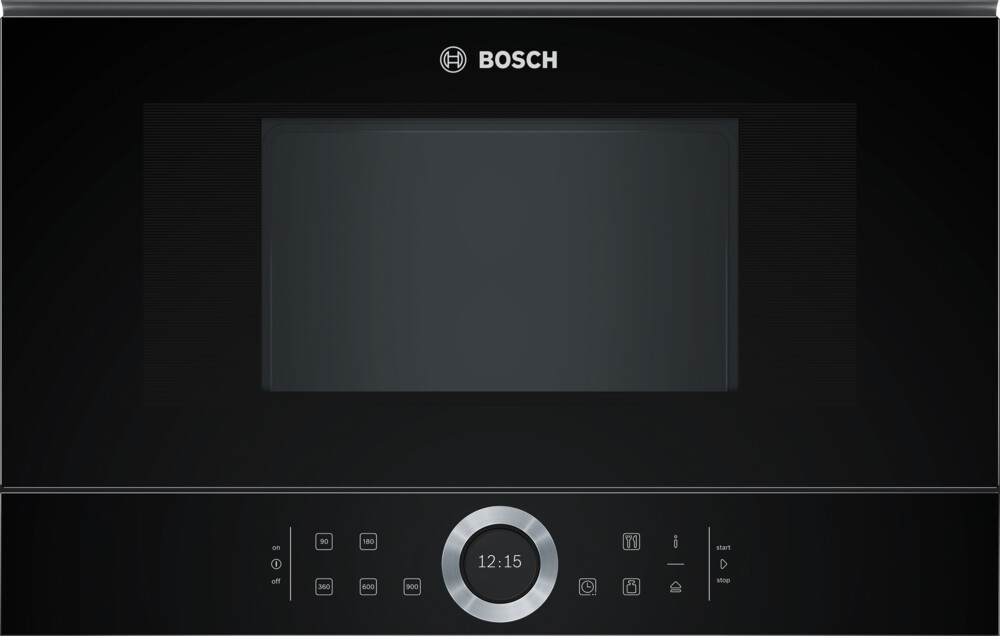 Lò vi sóng âm tủ Bosch BFL634GB1B 21L 1220W - Series 8 - Hàng chính hãng