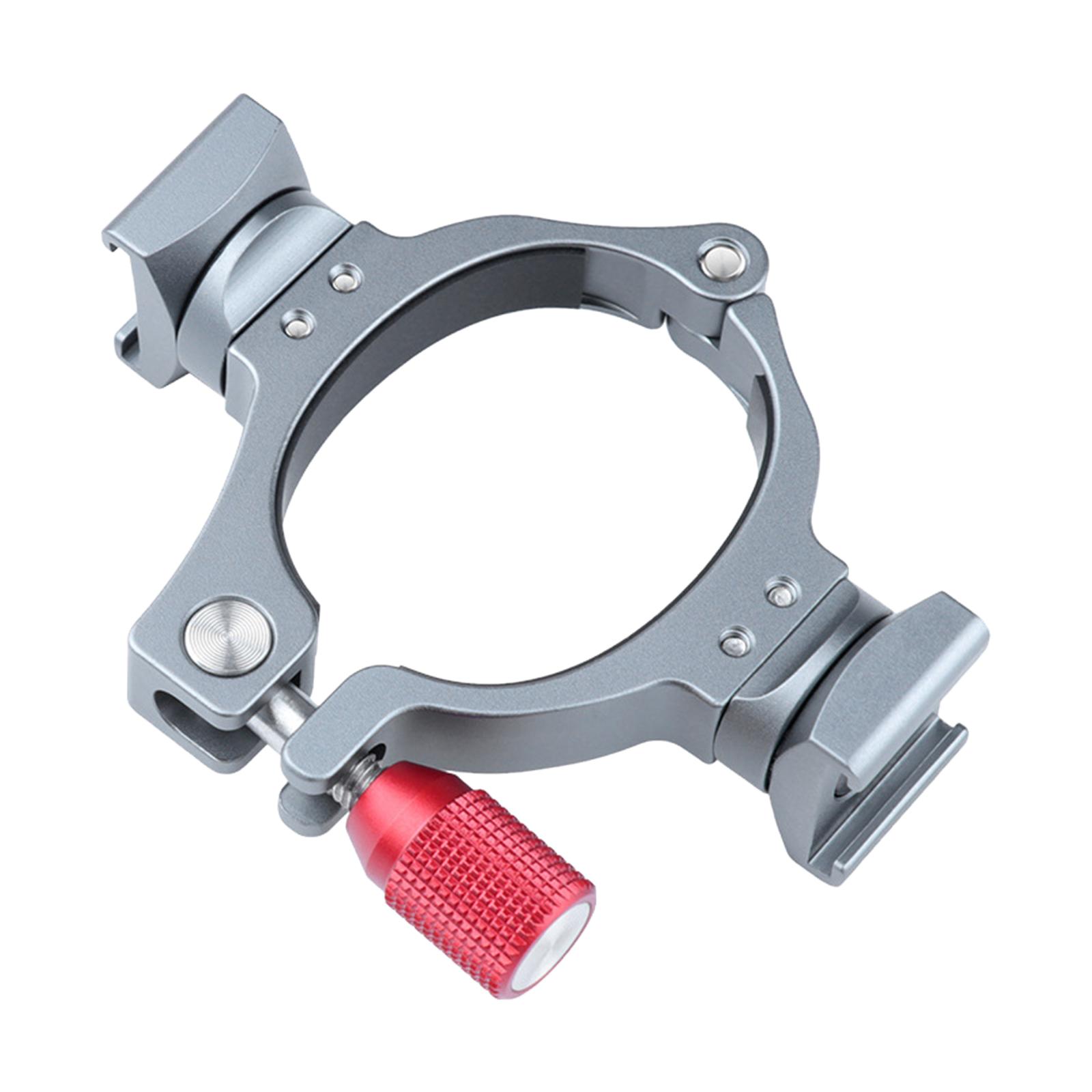 Dual Cold Shoe Adapter Bracket for DJI Osmo Mobile 3/4 Fill Light/Microphone