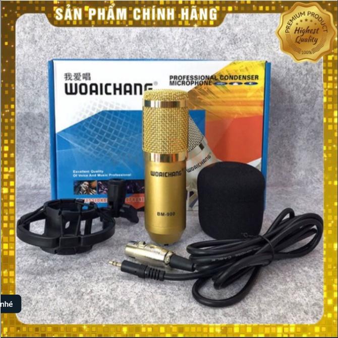 Trọn Bộ Sound Card K300 Mic Thu Âm BM 900 Hỗ Trợ Hát Autotune , Livestream , Thu Âm Cực Hay