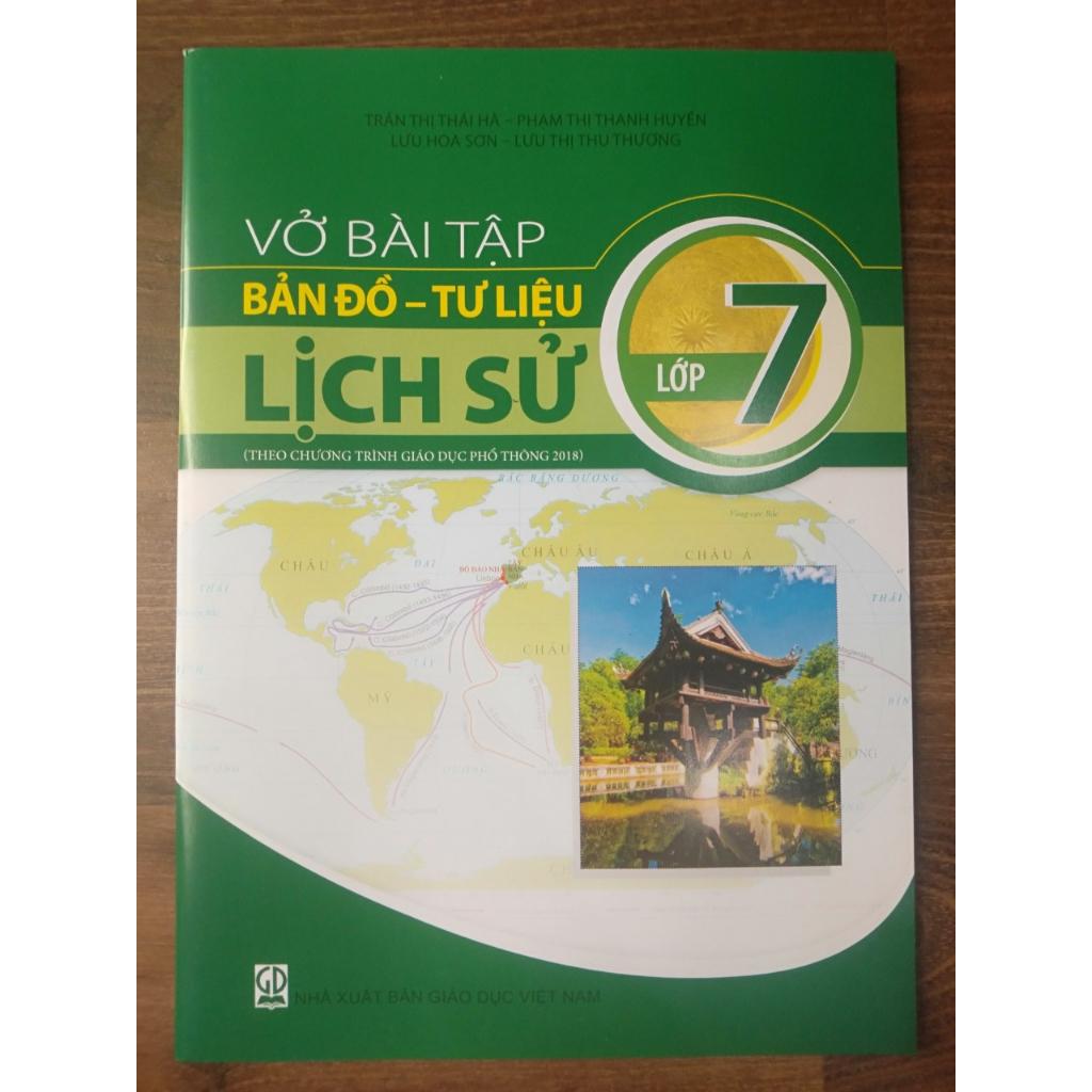 Sách - Vở bài tập bản đồ - tư liệu lịch sử lớp 7 (BT)