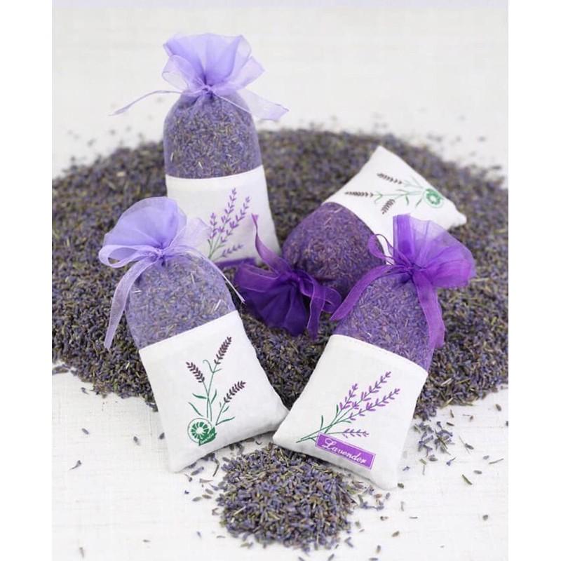 Túi Thơm Để Phòng, Treo Xe Oto Nụ Hoa Khô Oải Hương Lavender, Mùi Thơm Nhẹ Dịu