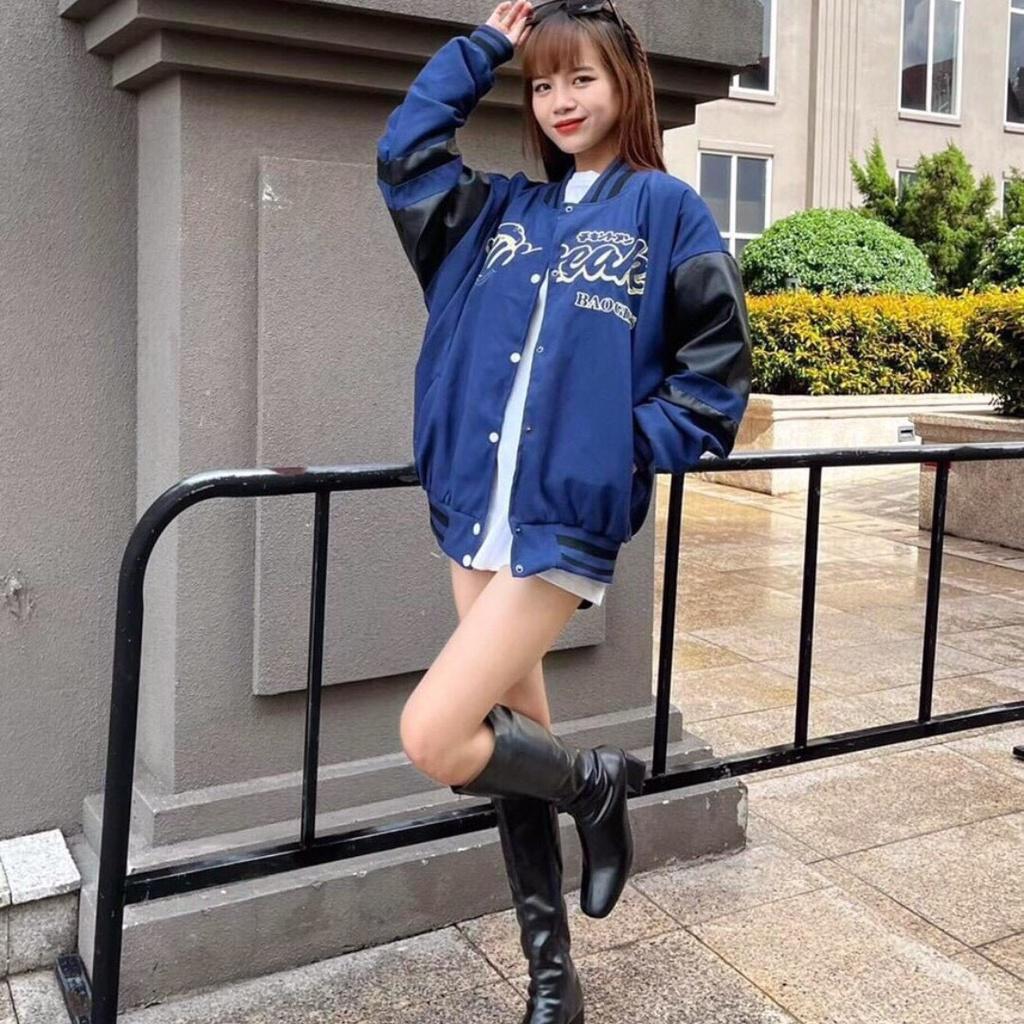 (HCM) ÁO KHOÁC DÙ BOMBER THỜI TRANG NỮ SIÊU HOT - THỜI TRANG GENZ HOT HIT CHO CÁC BẠN TRẺ