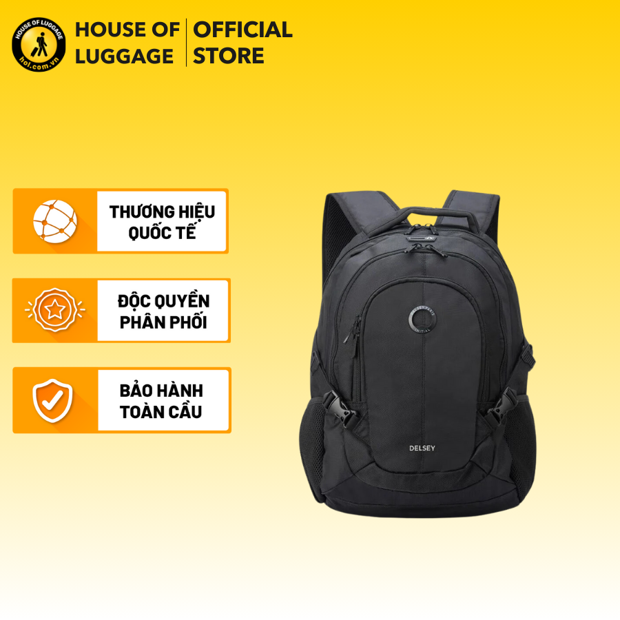 Balo laptop 15.6&quot; Navigator :Ngăn bảo vệ laptop 15.6&quot; và tablet 9.7&quot; Tích hợp cổng sạc USB và một ngăn đặc biệt để chứa pin sạc