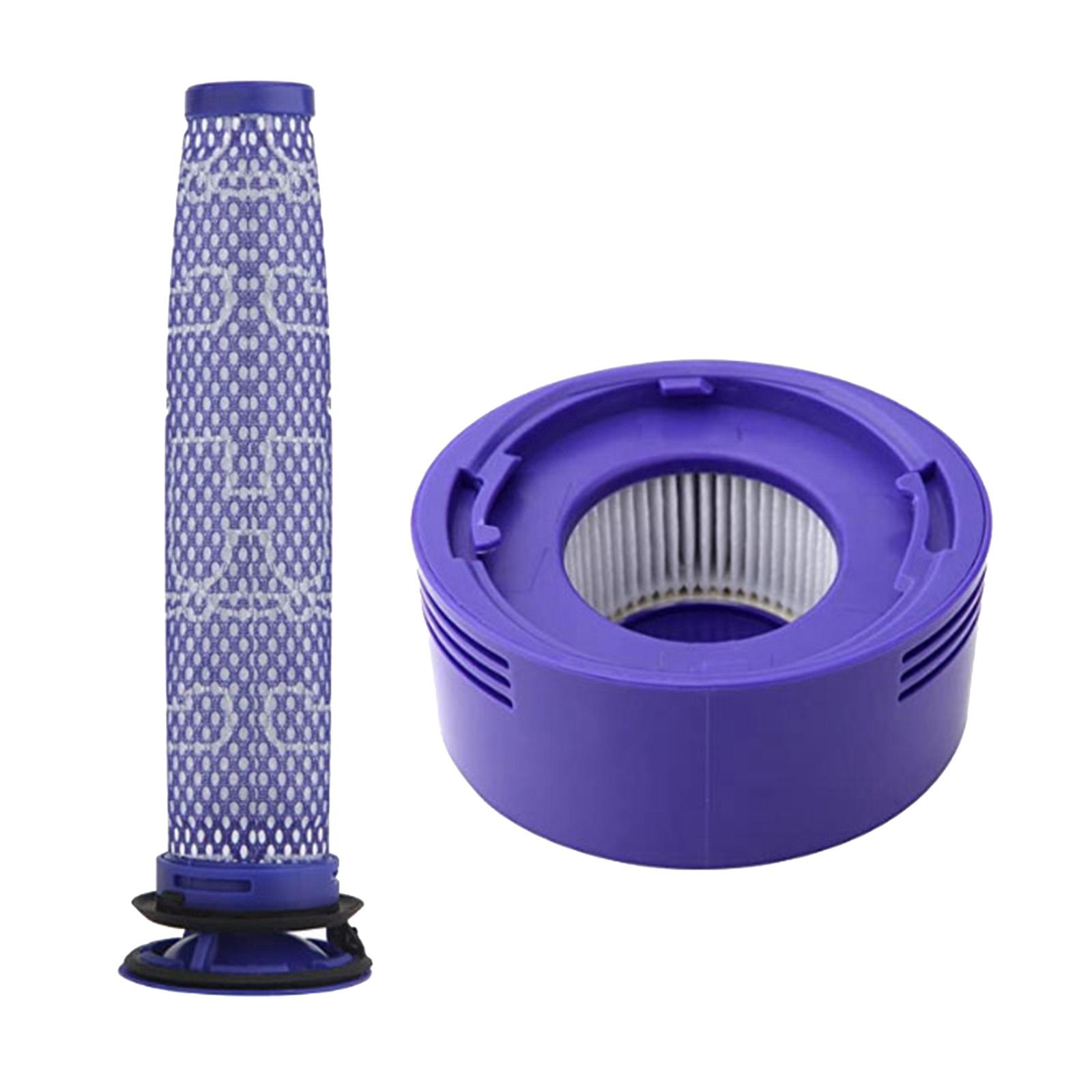 Pre Filter + HEPA Post-Filter kit for Dyson for V7, V8 Animal/ Absolute Cordless Vacuum, Replacement Pre-Filter and Post- Filter