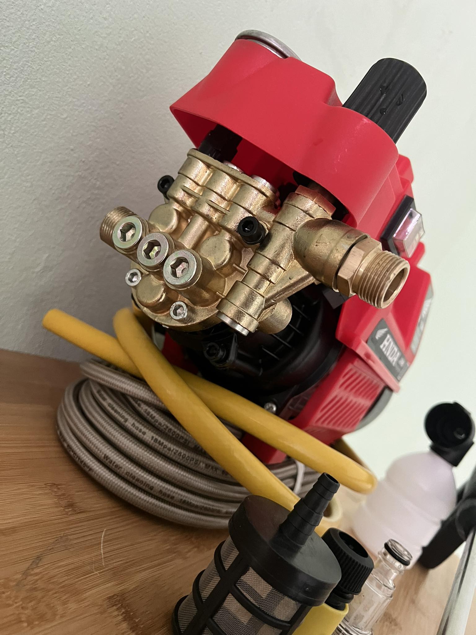MÁY RỬA XE HON ĐA 3500W , CÓ CHỈNH ÁP - TẰNG KÈM FULL PHỤ KIỆN - HÀNG CHÍNH HÃN.G