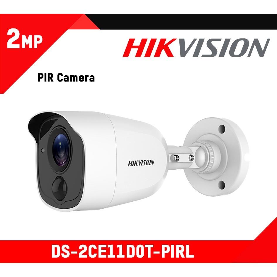 Camera HD-TVI hồng ngoại chống trộm PIRL HIKVISION DS-2CE11D0T-PIRL (2MP, cảnh báo chuyển động, hỗ trợ đèn cảnh báo) - Hàng chính hãng