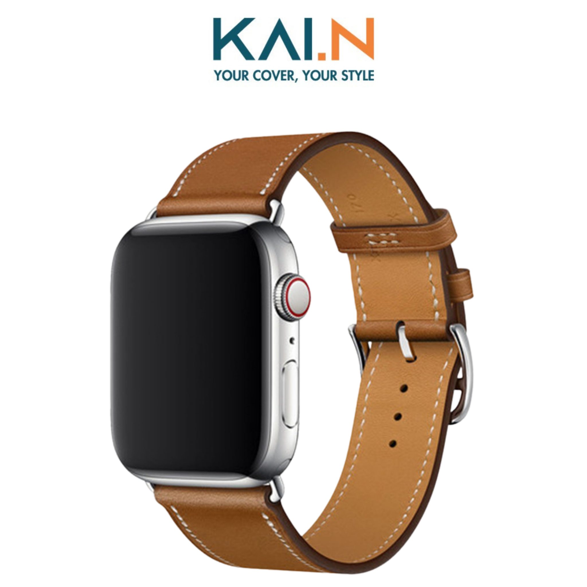 Dây Da Kai.N Leather Classic Dành Cho Apple Watch Ultra / Apple Watch Series 1-8/SE/SE2022 _ Hàng Chính Hãng