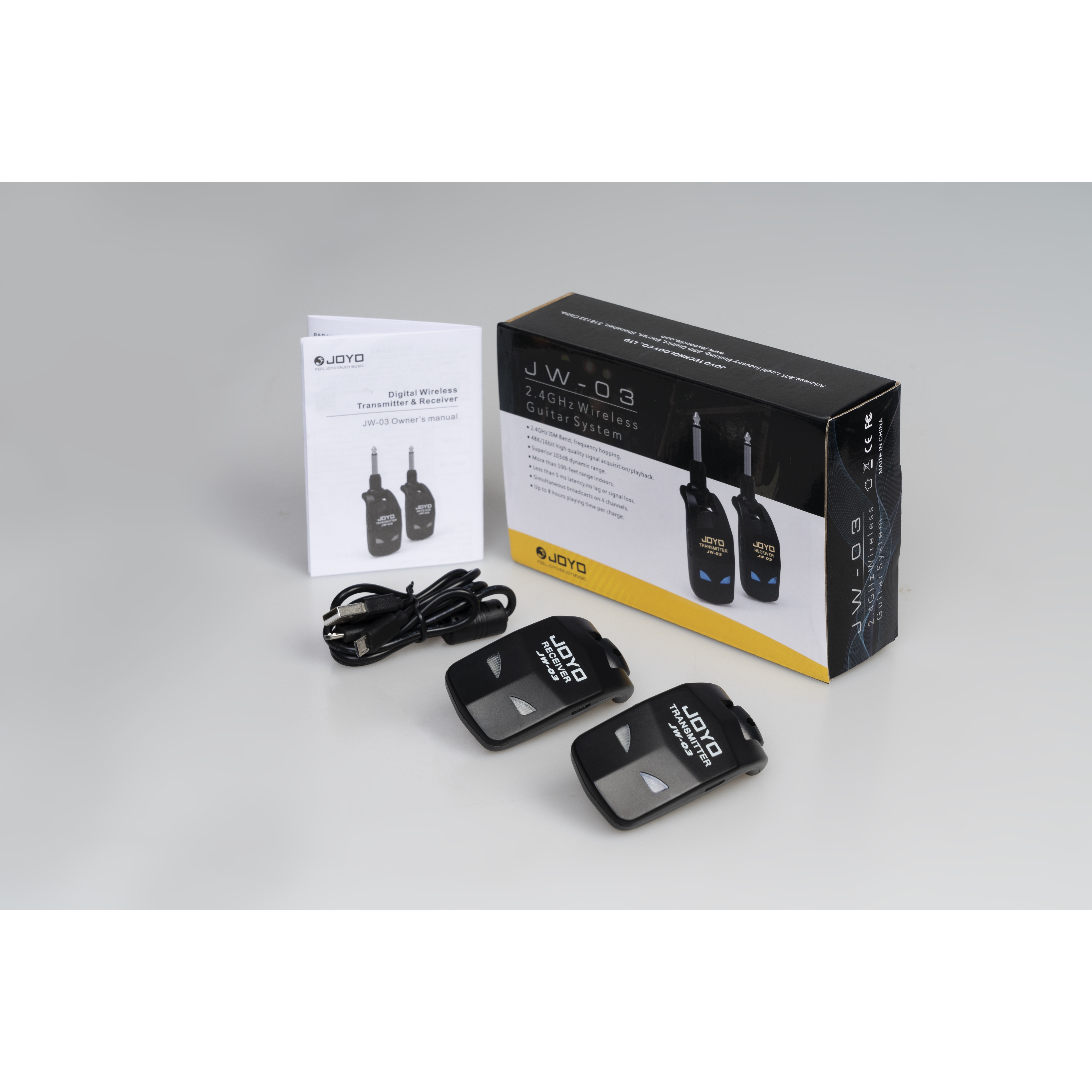 Joyo JW-03 Digital Wireless Transmitter and Receiver - Bộ Thu Phát Tín Hiệu Không Dây Joyo JW-03 - Hàng chính hãng