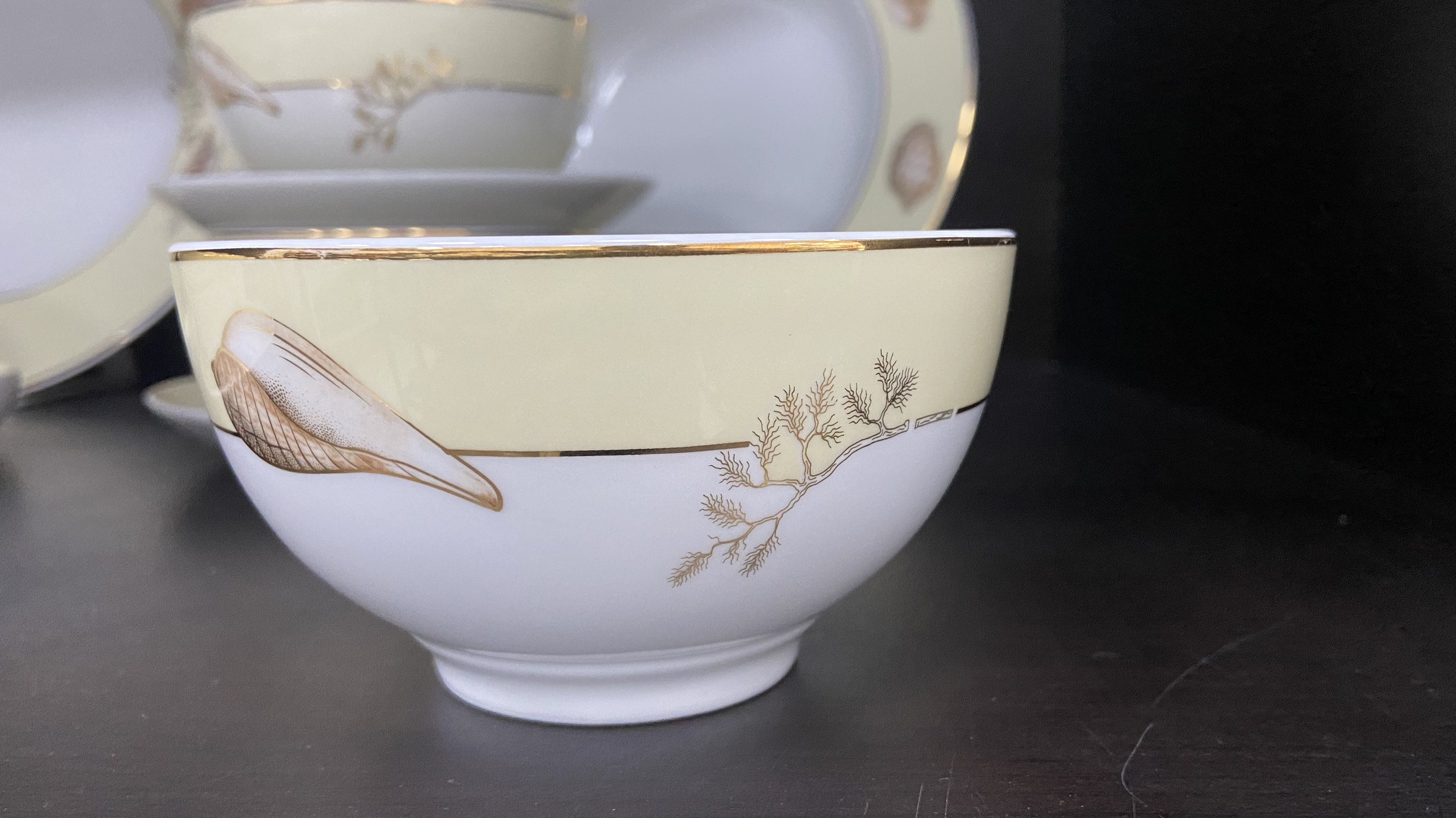 Chén cơm 12 Camellia Hương Biển Kem - Gốm sứ cao cấp Minh Long 1