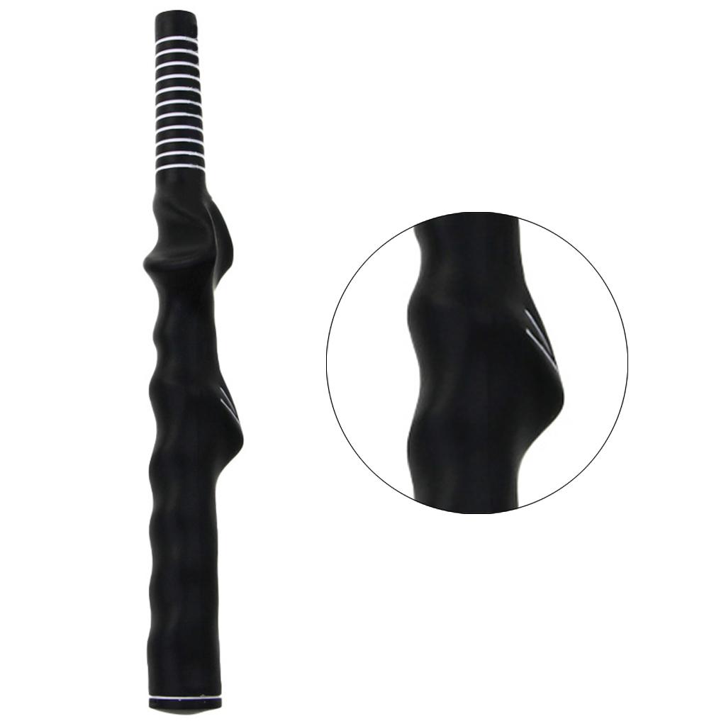 Golf Training Grip Right Left Hand Swing Practice Tool Breathable Club Proper Grip Rubber Trainer Aid