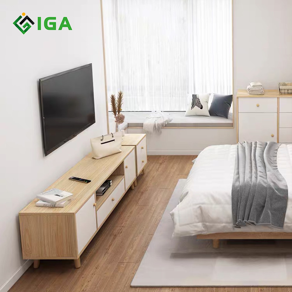 Kệ Tivi IGEA Thông Minh Chất Liệu Gỗ Phủ Melamin Chống Nước Chống Xước Phong Cách Nordic Chính Hãng - GP122