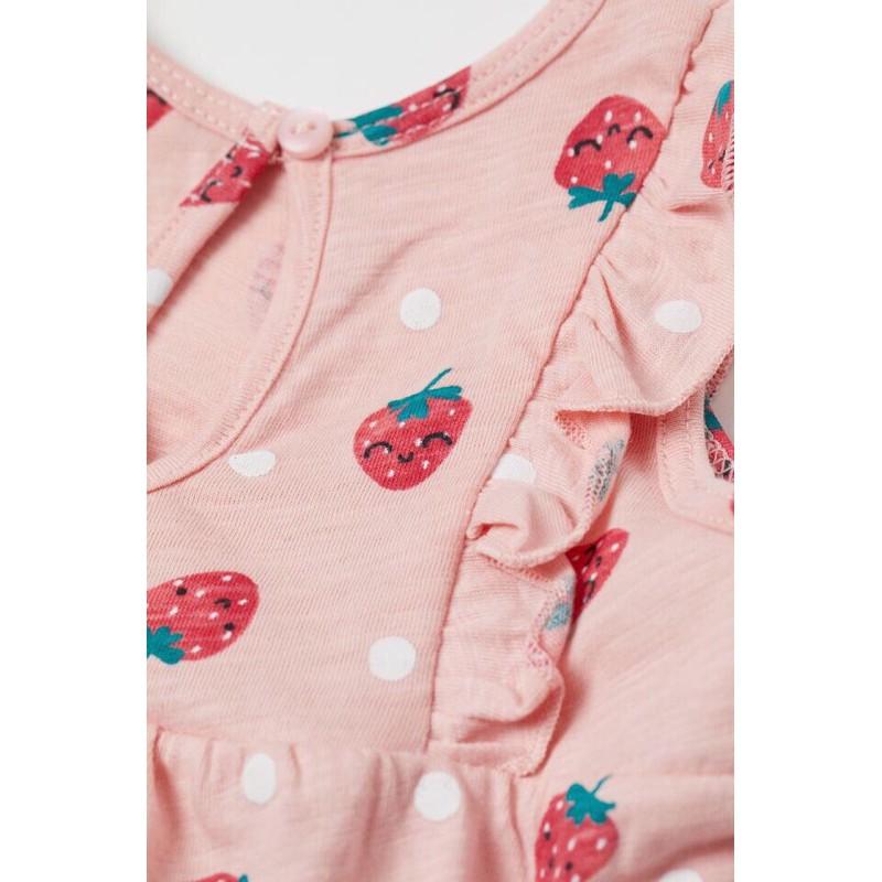 Váy cotton cho bé gái 1-6 tuổi có 2 màu