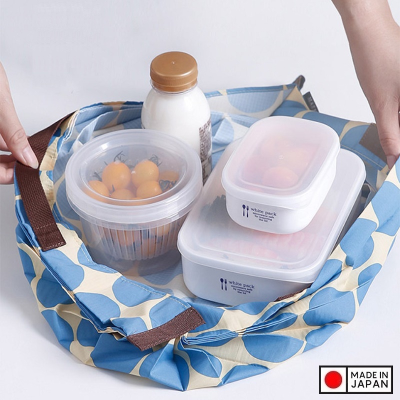 Set 02 hộp đựng thực vuông White Pack 190ml - Hàng Nội Địa Nhật Bản