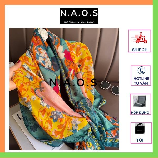 Khăn choàng lụa Hàng Châu Cao Cấp Sang Trọng 180x90cm-Qùa tặng 20/10-quà tặng sinh nhật-quà tặng 8/