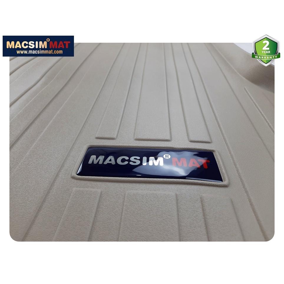 Thảm lót cốp xe ô tô Toyota Prado 2009- đến nay nhãn hiệu Macsim chất liệu TPV cao cấp màu đen, màu be