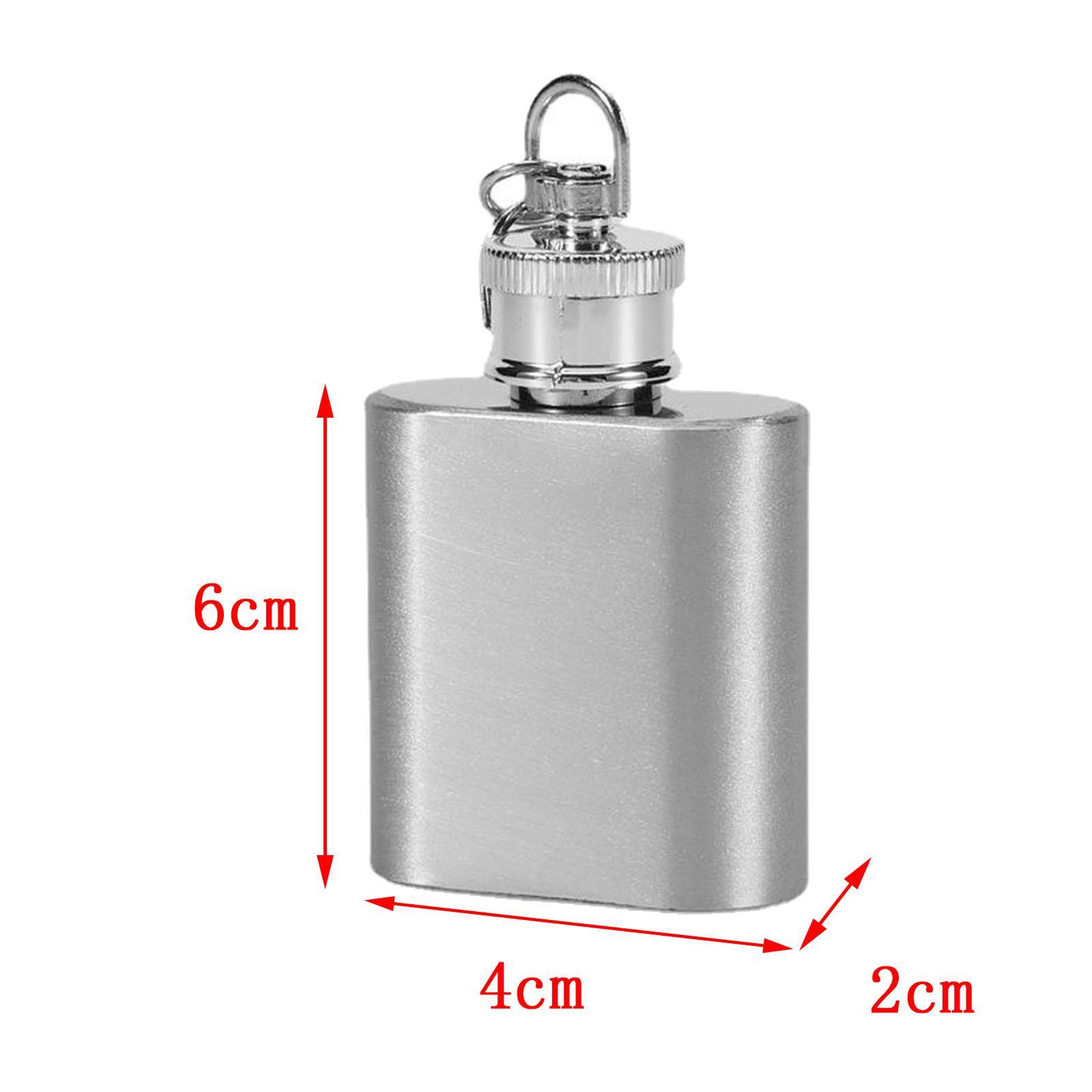 Hip Flagon Stainless Steel Pot Drink Bottle for Hiking Travel Men Indoor and Outdoor Barbecue