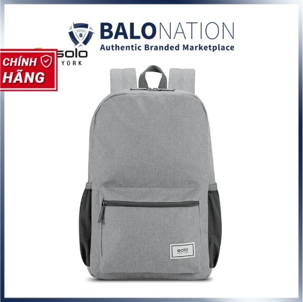  Balo Laptop 15.6 inch Bảo Vệ Môi Trường Solo Re: Solve - UBN781 - Hàng Chính Hãng