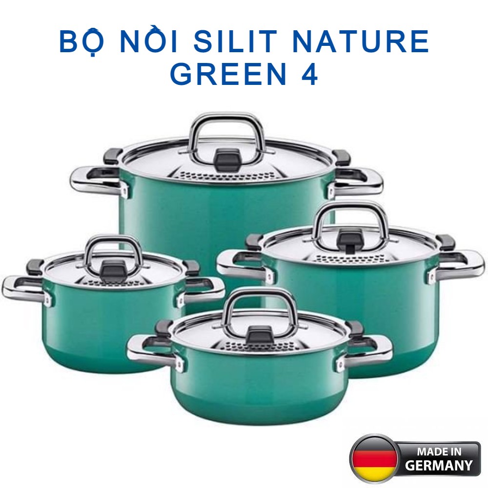 Bộ nồi SILIT NATURE GREEN 4