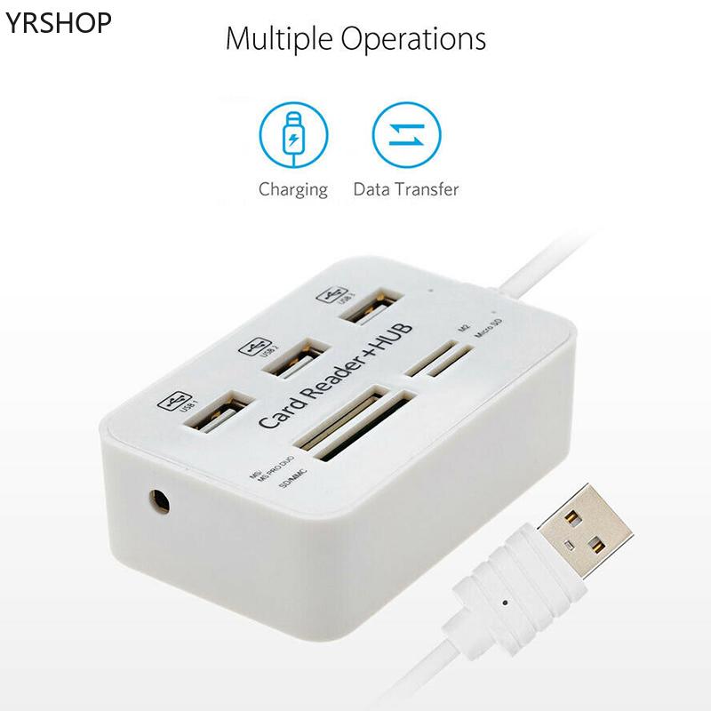 Đầu Đọc Thẻ Nhớ Usb 2.0 Cho Laptop