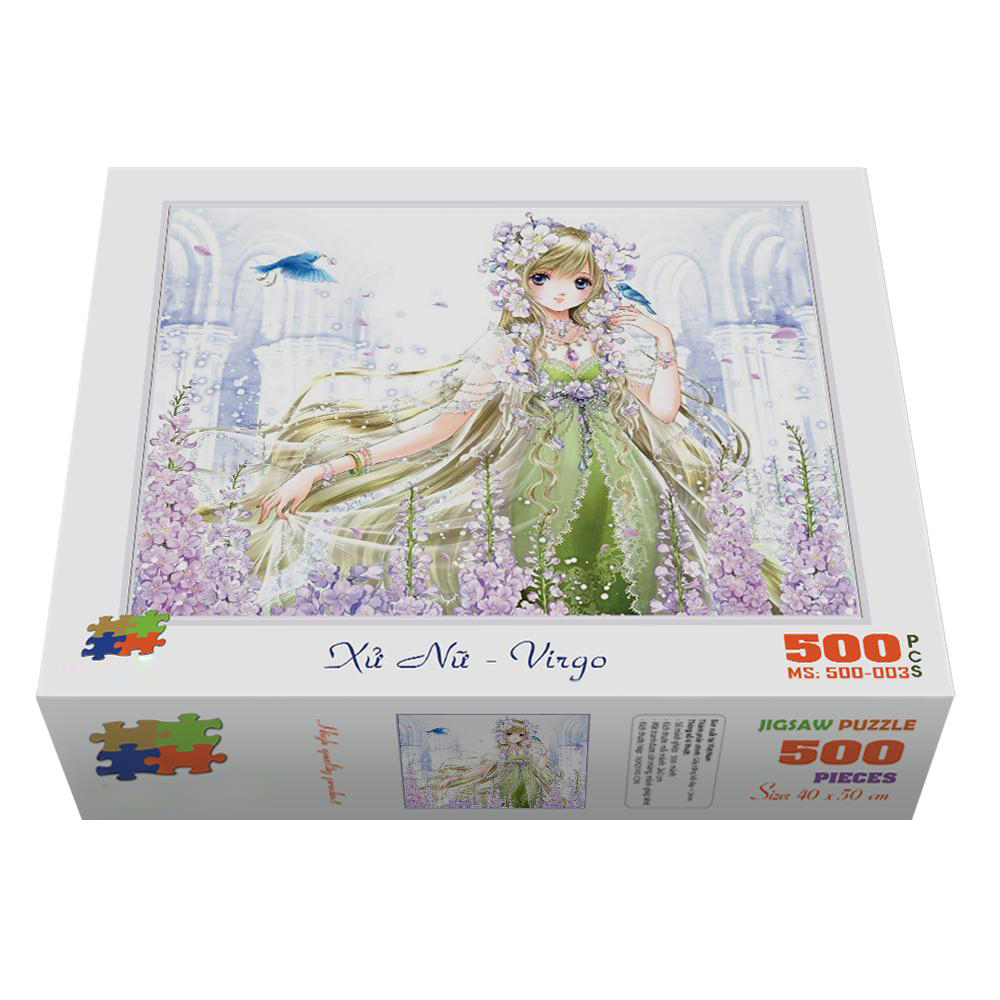 Bộ tranh xếp hình cao cấp 500 mảnh ghép – Xử Nữ