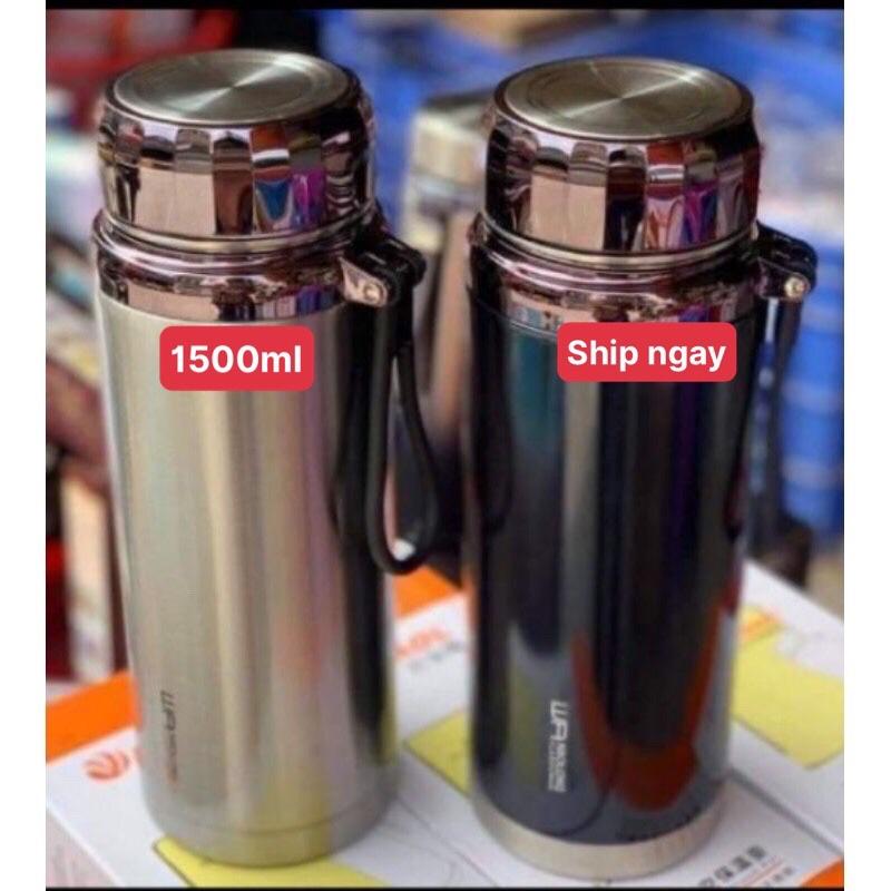 BÌNH GIỮ NHIỆT SIÊU TO KHỔNG LỒ INOX 304, Chính Hãng BAOL 1500ml, 1000ml, 780ml, 600ml Cao Cấp, Nắp Titan Qua