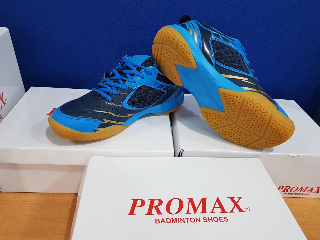 Giày cầu lông PROMAX PR-20018 màu xanh đen