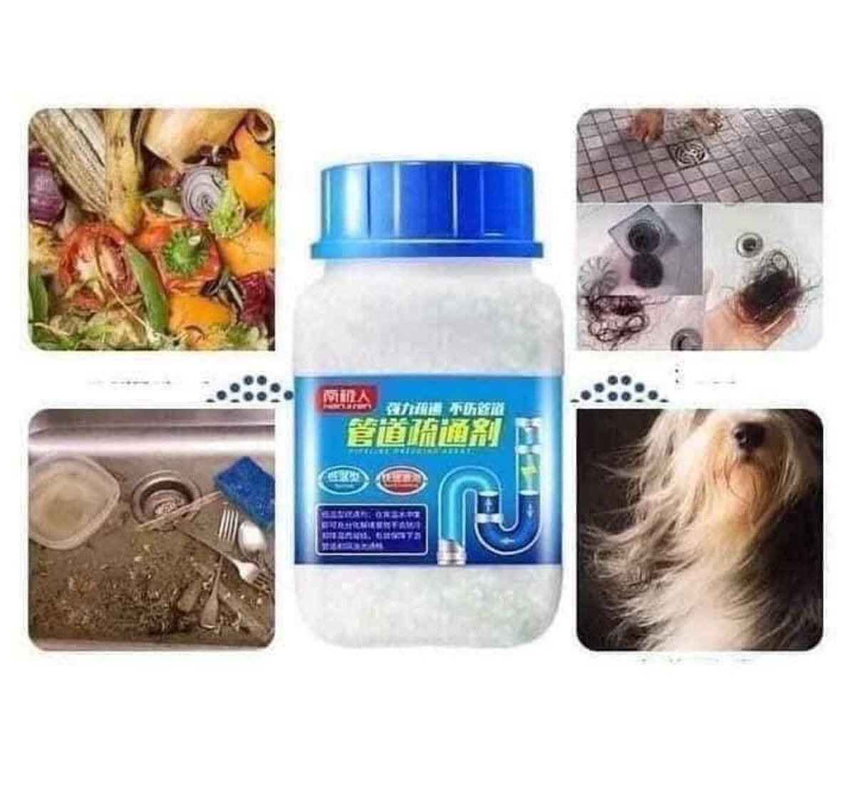 Thông Bồn Cầu, Cống Nghẹt Tiện Lợi 268g