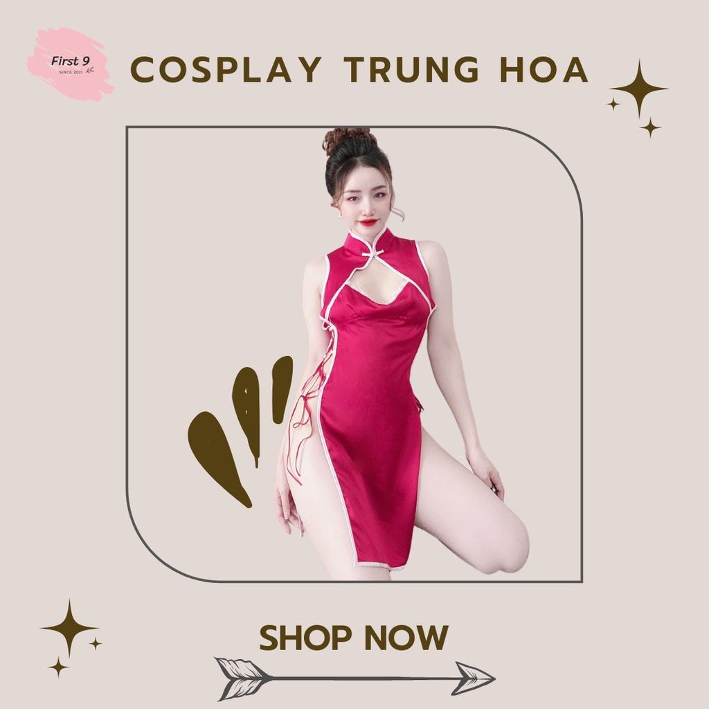 Đầm ngủ sexy cosplay cô gái trung hoa cực sexy