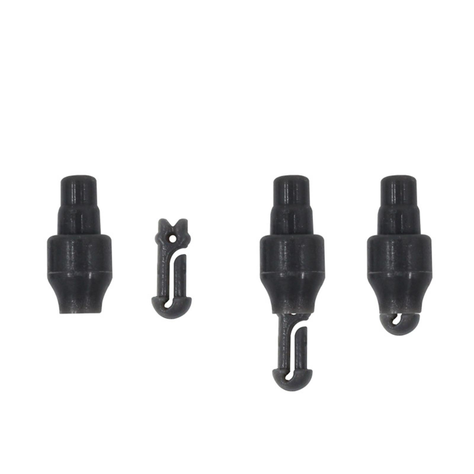 50 Pieces Method Feeder Bead Stop Beads Carp Fishing Method Feeder Connector Accessories Quick Change Beads for Lake Fishing