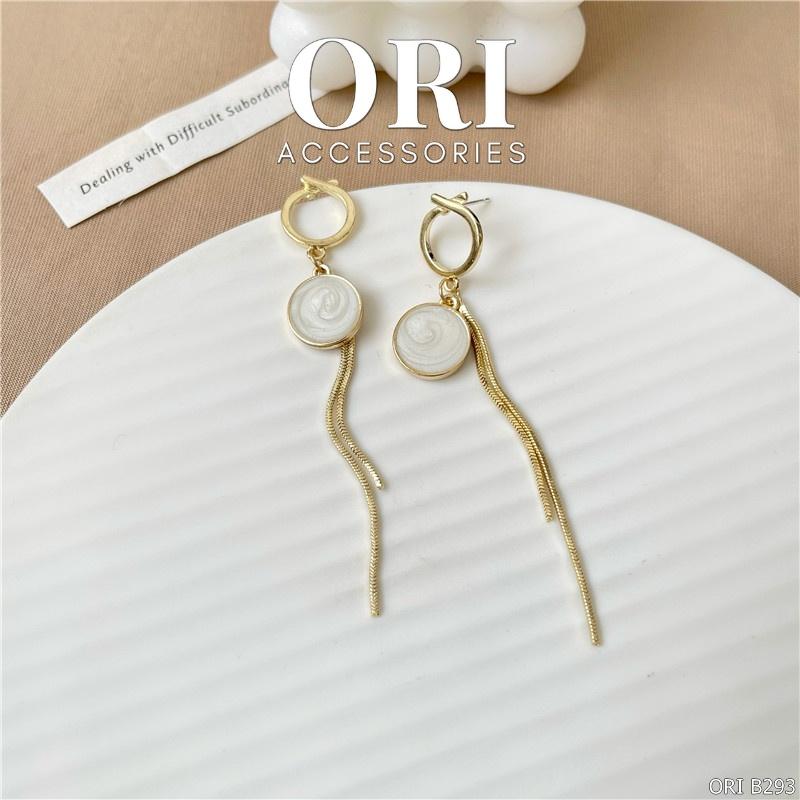 Bông tai nữ thời trang dáng dài Alva độc đáo sang trọng ORI ACCESSORIES B293