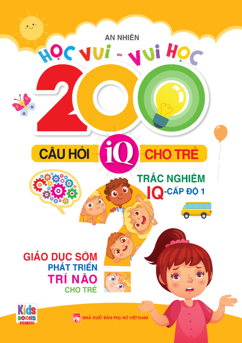 200 Câu Hỏi IQ Cho Trẻ Cấp Độ 1 _VT