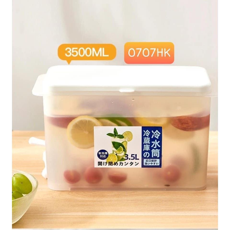 Bình Đựng Nước Lạnh Có Vòi Tiện Dụng- Bình Đựng Nước Ép 3,5l