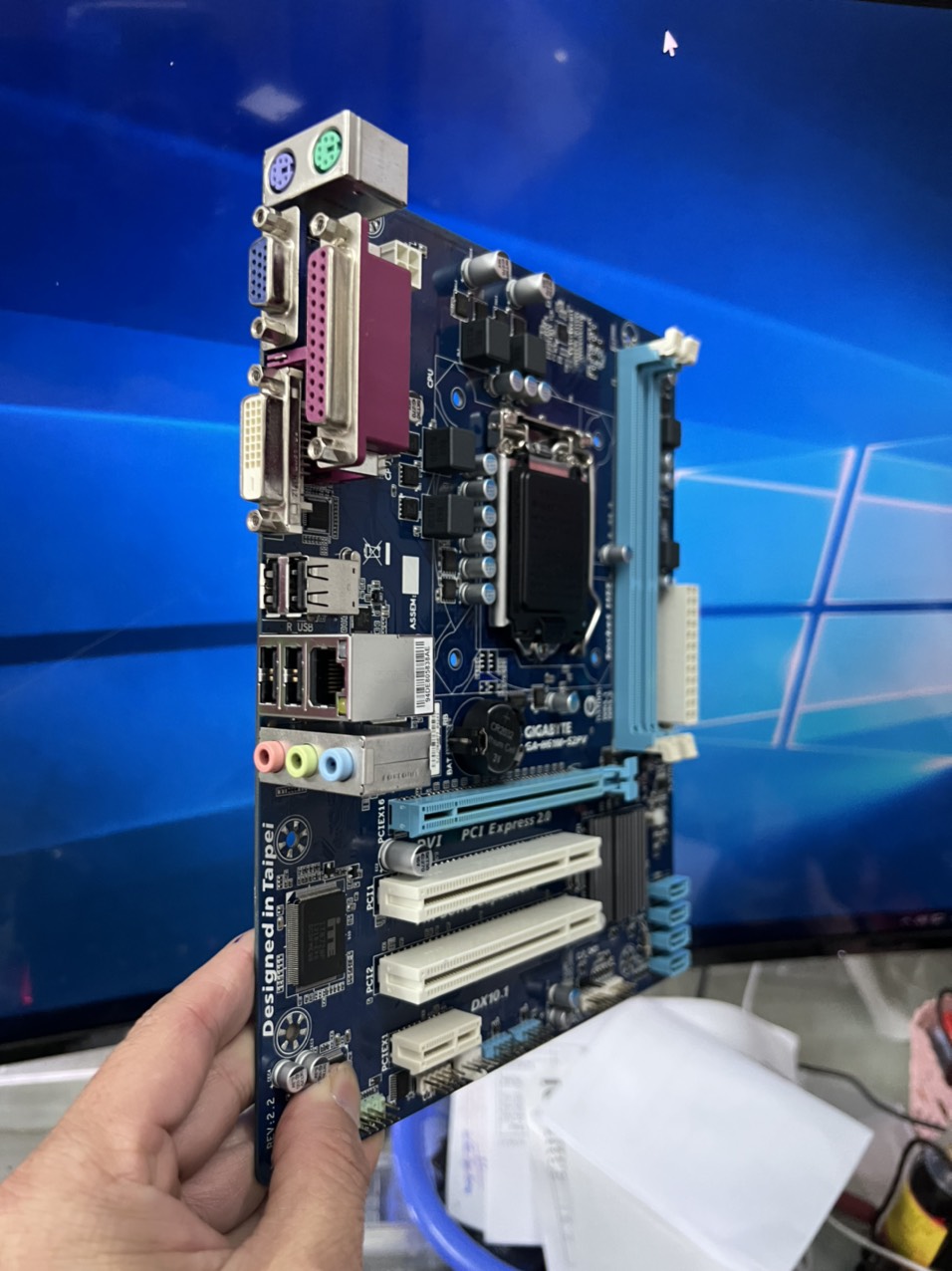 Bo Mạch Chủ (Mainboard) GIGABYTE H61M-S2PV - HÀNG CHÍNH HÃNG