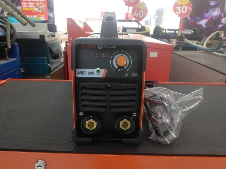 MÁY HÀN QUE ARES 200 JASIC (2.0-5.0MM )(THAY THẾ MÁY HÀN CƠ VÀ NHIỀU TÍNH NĂNG VƯỢT TRỘI)- HÀNG CHÍNH HÃNG